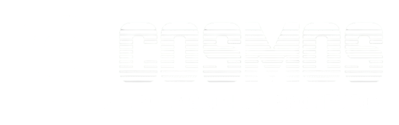 cosmos logo horizontal blanco